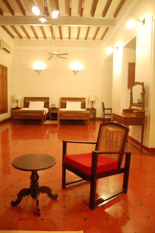 Visalam Chettinad Palace - A Cgh Earth Experience Kānādukāttān Szoba fotó
