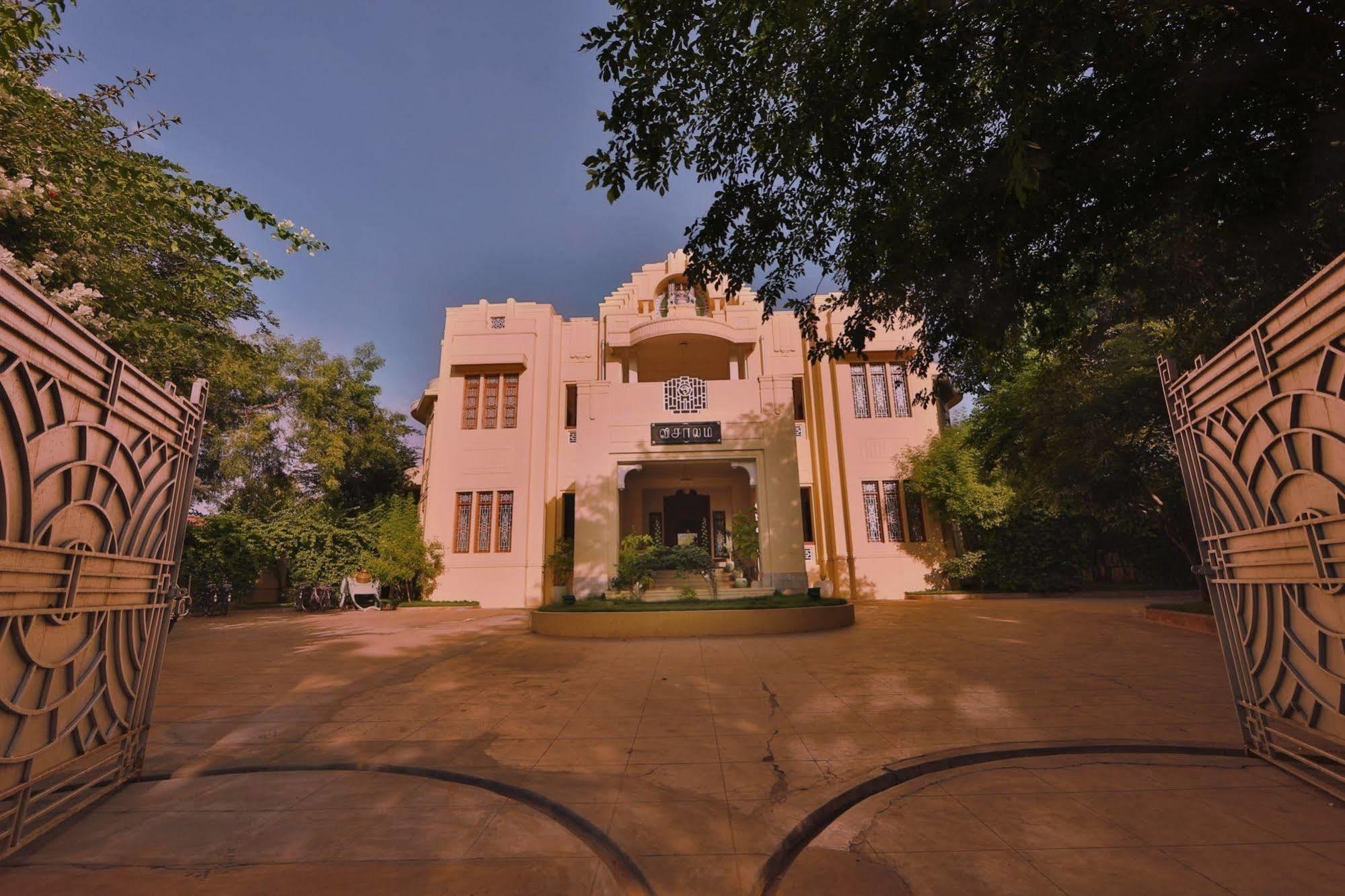 Visalam Chettinad Palace - A Cgh Earth Experience Kānādukāttān Kültér fotó