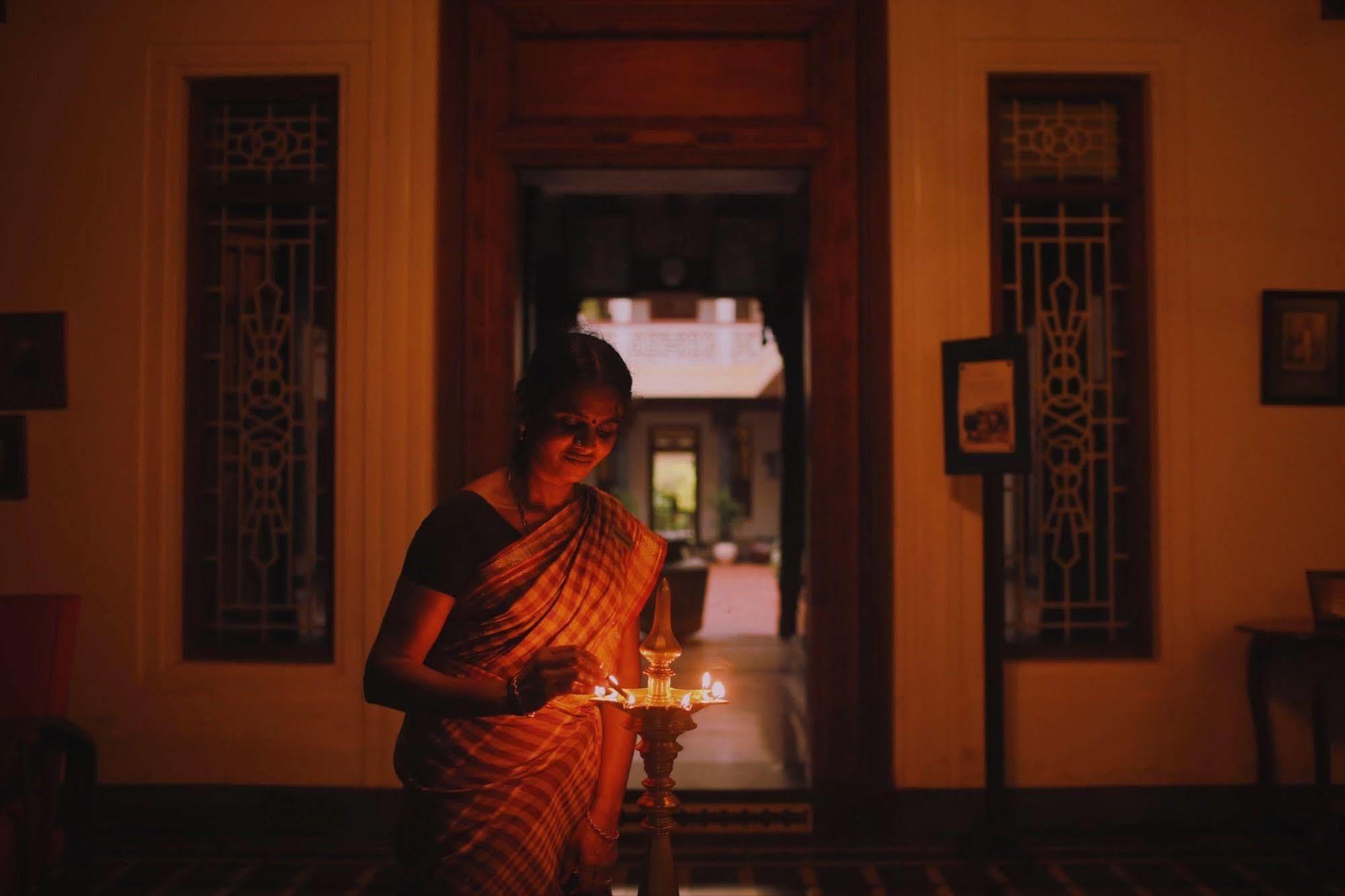 Visalam Chettinad Palace - A Cgh Earth Experience Kānādukāttān Kültér fotó