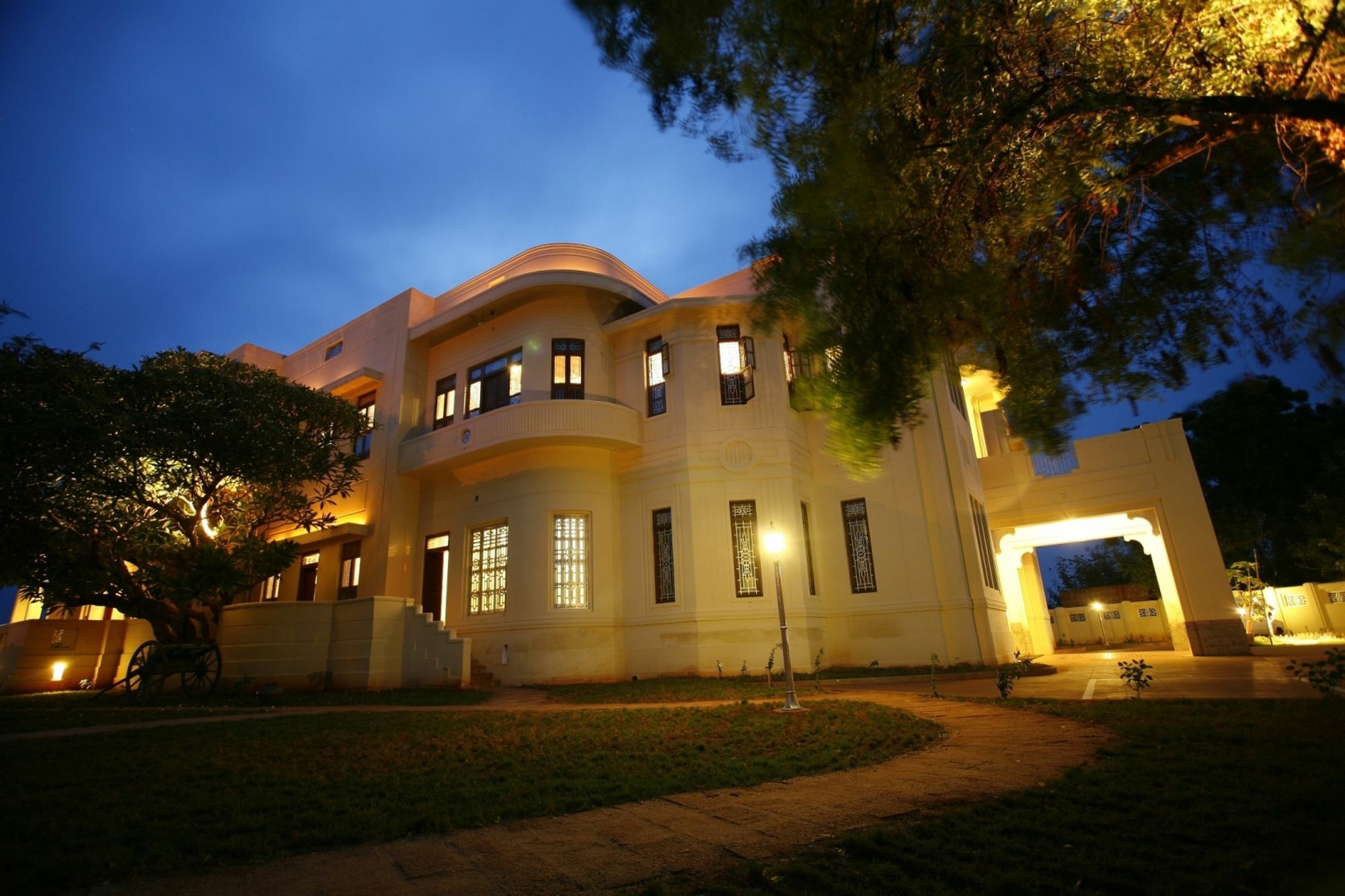 Visalam Chettinad Palace - A Cgh Earth Experience Kānādukāttān Kültér fotó